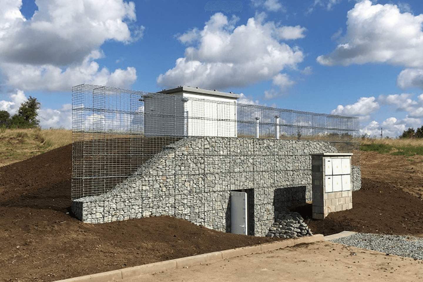 Vodojem obce Cvrčovice project